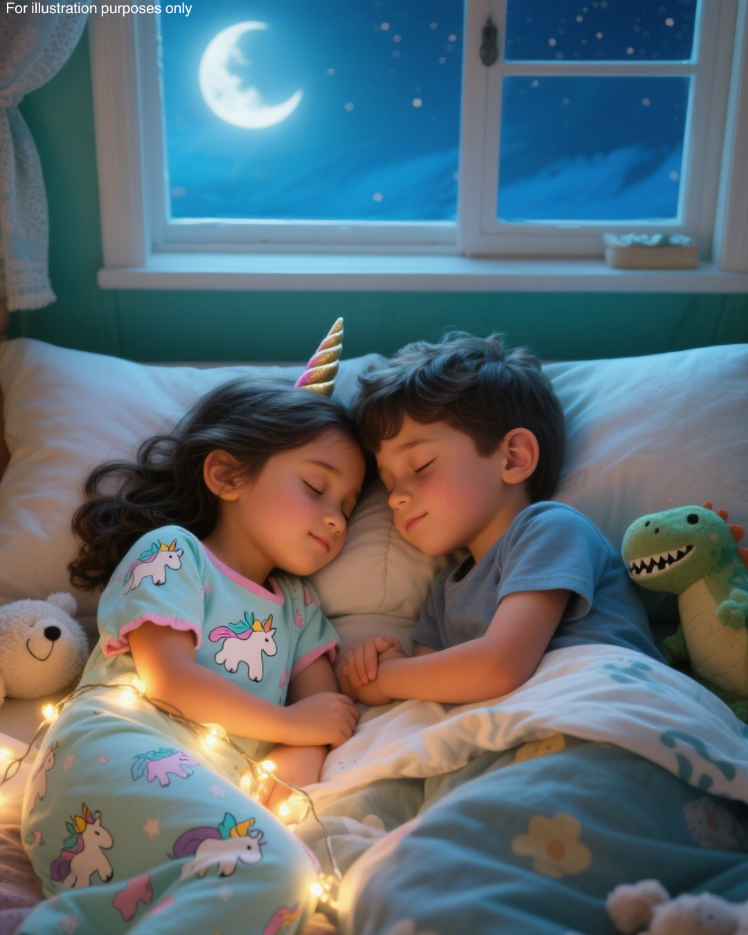 My kids escaped their own beds—and i found them sleeping together like this 3 b 123 9