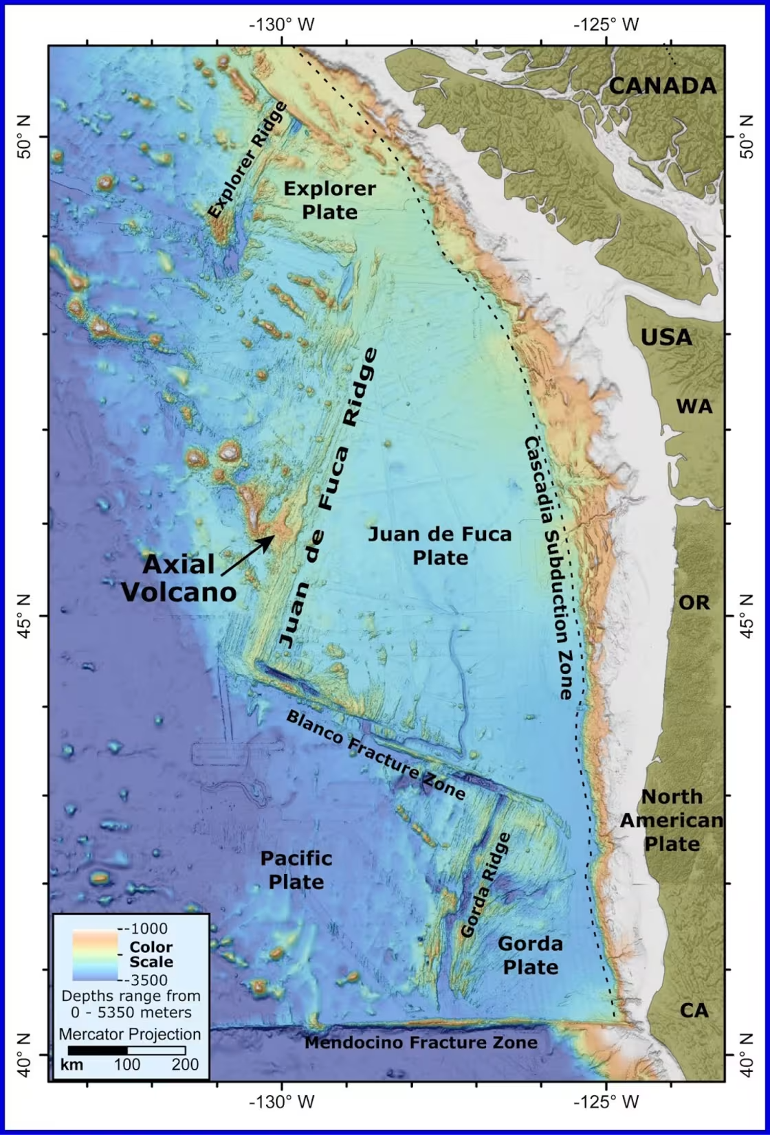 An underwater volcano off the coast of Oregon may be about to erupt for the first time in nearly a decade 3 download 13 1