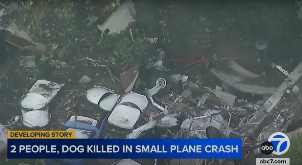 A home-built kit airplane crashed into a residential neighborhood in Simi Valley: 2 People & Dog D-ead 3 download 7