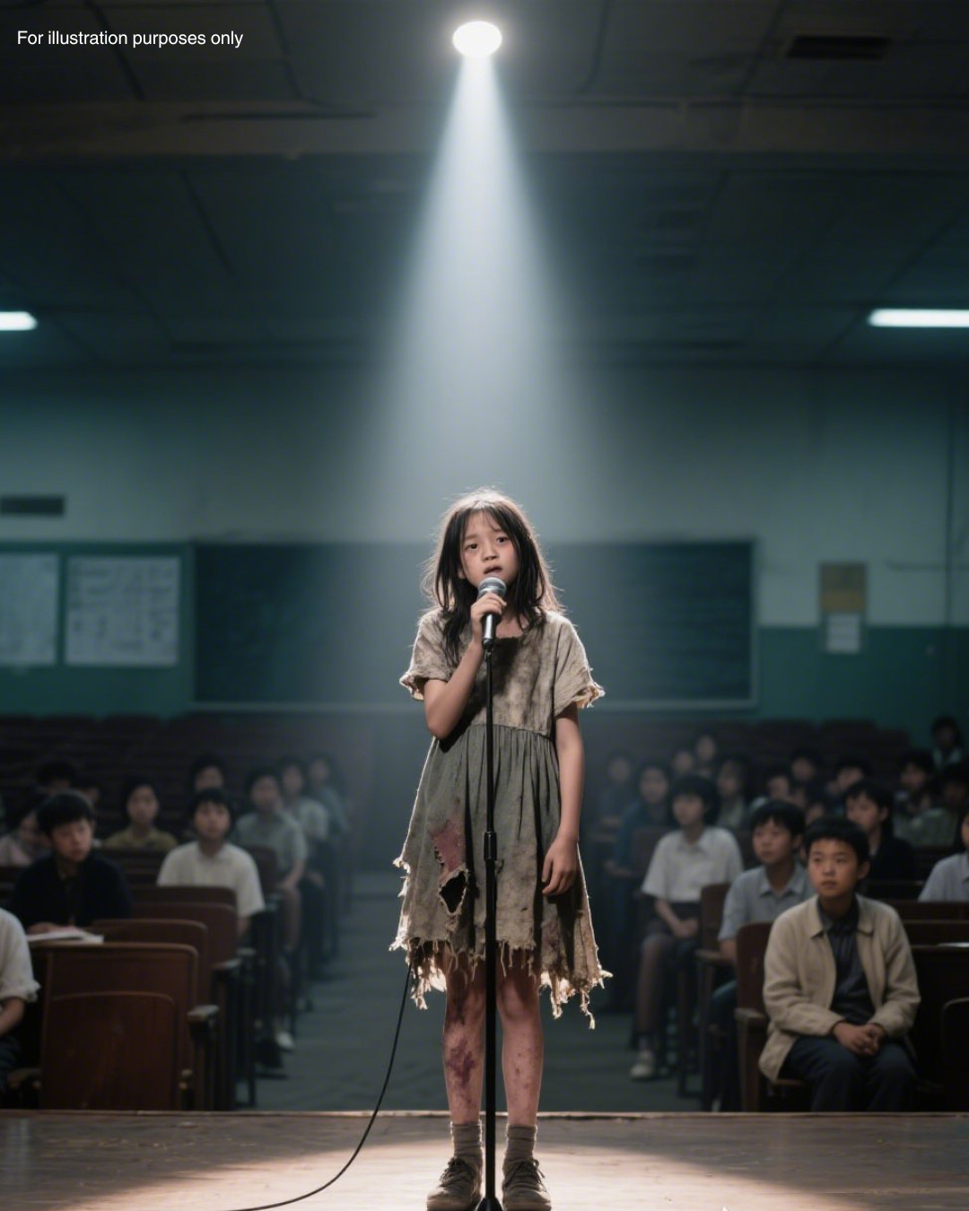 A Poor Girl Was Asked to Sing at School as a Joke… But Her Voice Left the Room Speechless! 3 For illustration purposes only