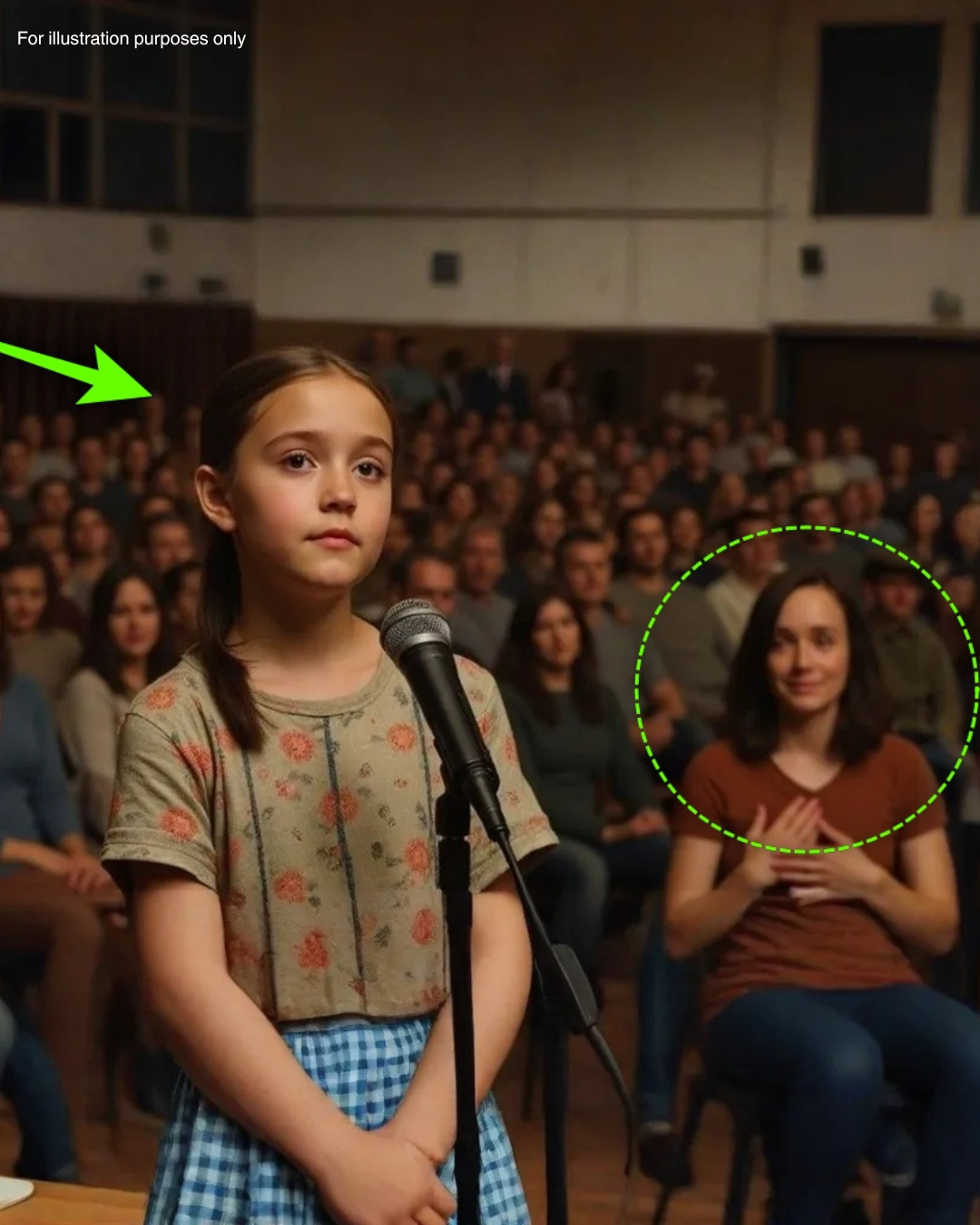A Poor Girl Was Asked to Sing at School as a Joke… But Her Voice Left the Room Speechless! 4 For illustration purposes only