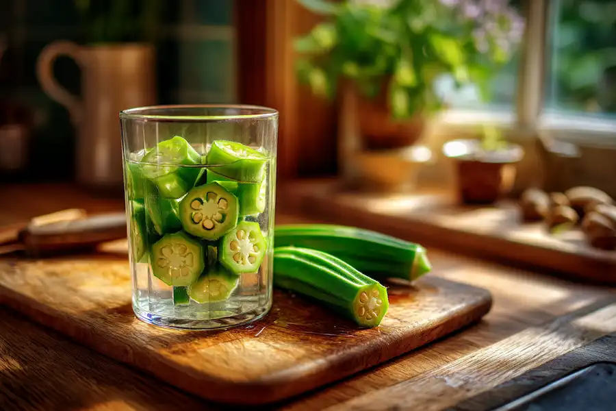 11 Benefits of Drinking Okra Water Every Day 1 okra water