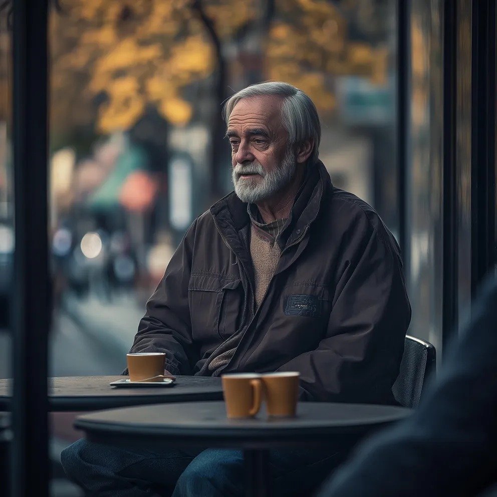 Old Janitor Gives His Jacket to a Freezing Girl on the Street 11 old 6
