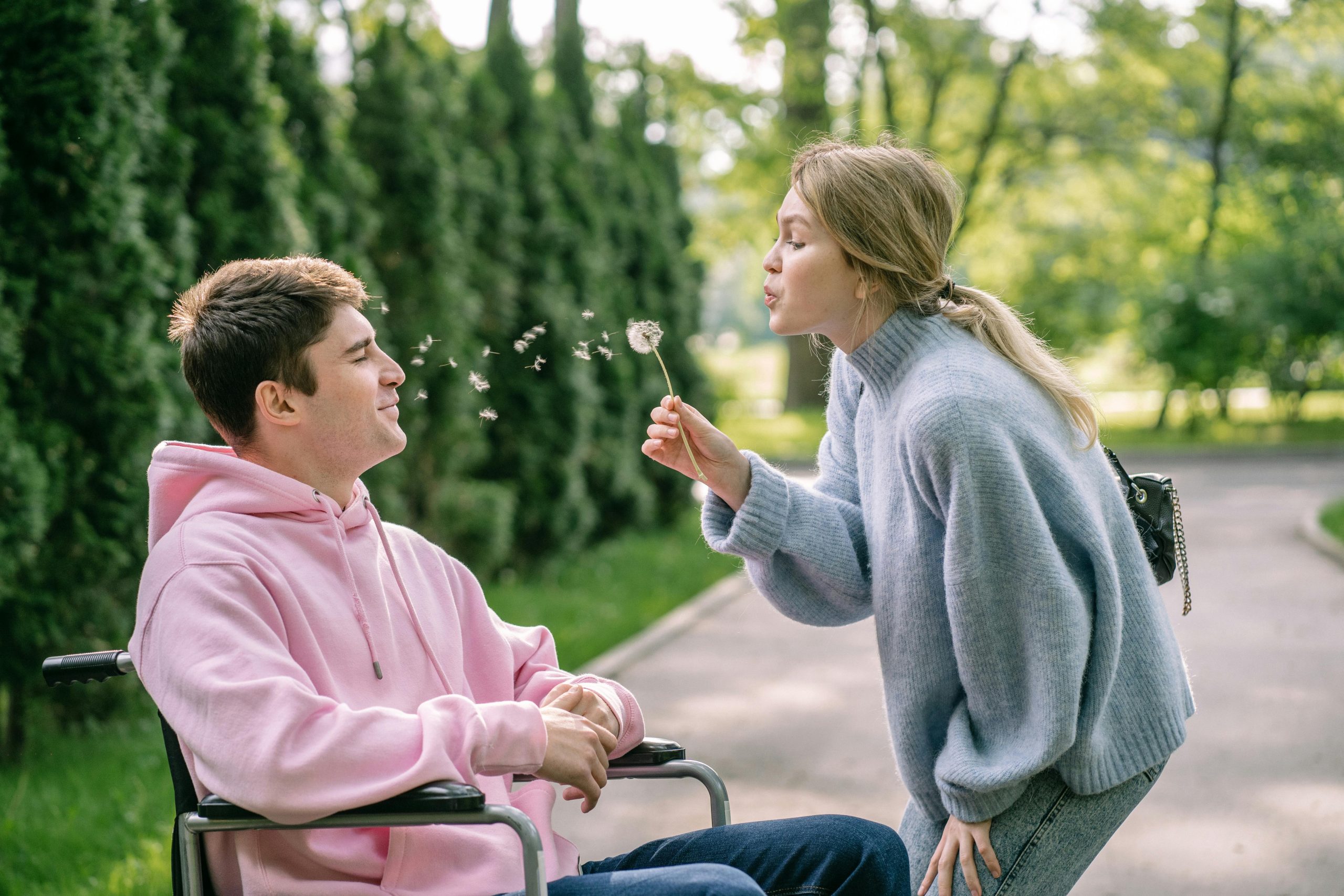 She married a man with a disability, but a big surprise awaited her at the wedding 4 pexels shvets production 8415711 scaled