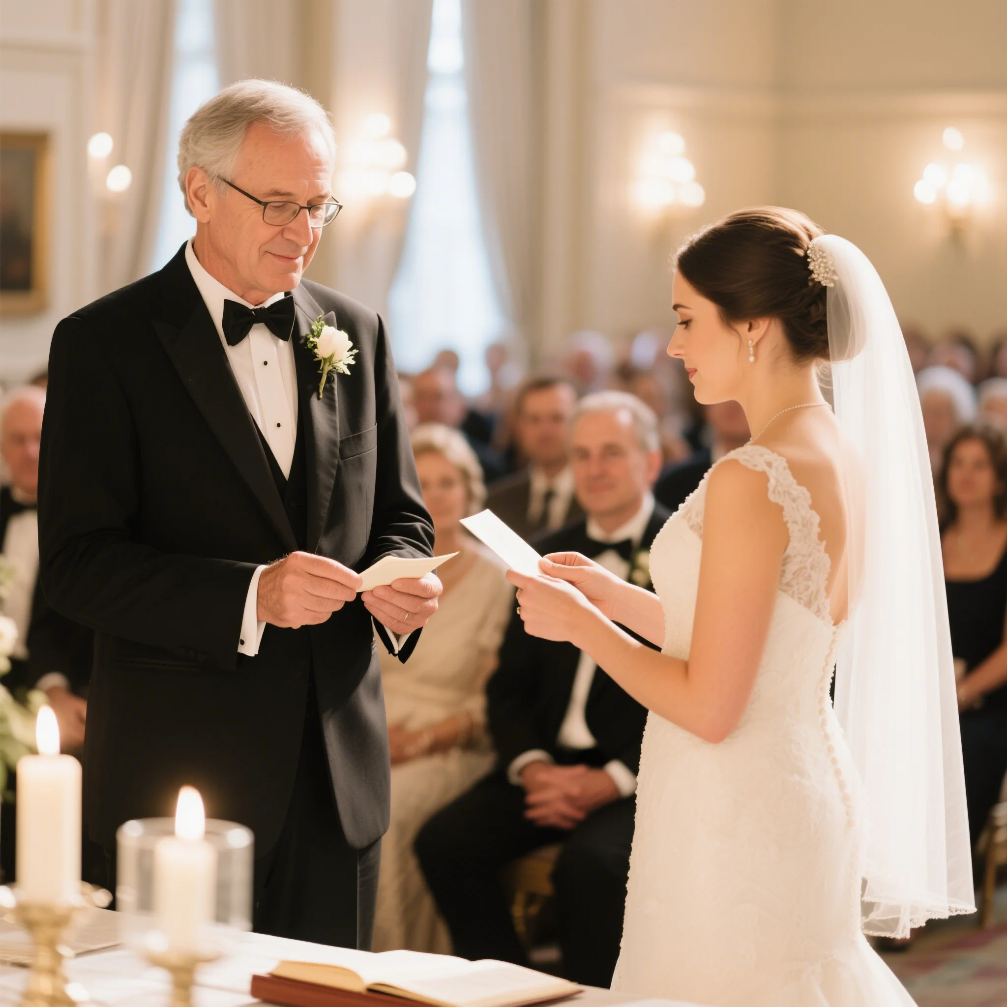 After 25 years, the father came to his daughter’s wedding — but he was turned away… 6 r578 2