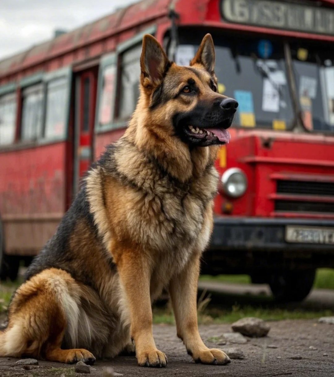 The Dog Who Waited at the Bus Stop for a Month – and Then a Miracle Happened 1 the dog0 e1747445003694